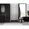 Mexen Exo drzwi prysznicowe rozsuwane 95 cm, transparent, złote - 8151-095-000-50-00