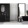 Mexen Exo drzwi prysznicowe rozsuwane 115 cm, transparent, złote - 8151-115-000-50-00
