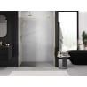 Mexen Exo drzwi prysznicowe rozsuwane 155 cm, transparent, złote - 8151-155-000-50-00