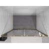 Mexen Exo drzwi prysznicowe podwójne rozsuwane 150 cm, transparent, złote - 8152-150-000-50-00