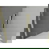 Mexen Exo drzwi prysznicowe składane 70 cm, transparent, złote - 816-070-000-50-00