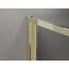 Mexen Exo drzwi prysznicowe składane 75 cm, transparent, złote - 816-075-000-50-00