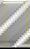 Mexen Exo drzwi prysznicowe składane 90 cm, transparent, złote - 816-090-000-50-00