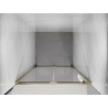 Mexen Exo-F drzwi prysznicowe składane 95 cm, transparent, złote - 816-095-000-50-00