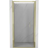 Mexen Exo-F drzwi prysznicowe składane 100 cm, transparent, złote - 816-100-000-50-00