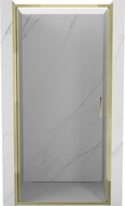 Mexen Exo-B drzwi prysznicowe uchylne 70 cm, transparent, złote - 817-070-000-50-00