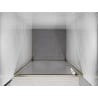 Mexen Exo drzwi prysznicowe uchylne 80 cm, transparent, złote - 817-080-000-50-00