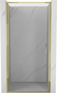 Mexen Exo-B drzwi prysznicowe uchylne 85 cm, transparent, złote - 817-085-000-50-00