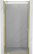 Mexen Exo-BR drzwi prysznicowe uchylne 95 cm, transparent, złote - 8181-095-000-50-00