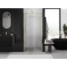 Mexen Exo drzwi prysznicowe uchylne 95 cm, transparent, złote - 819-095-000-50-00