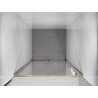 Mexen Exo-R drzwi prysznicowe uchylne 110 cm, transparent, złote - 819-110-000-50-00