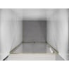Mexen Exo drzwi prysznicowe uchylne 120 cm, transparent, złote - 819-120-000-50-00