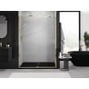 Mexen Exo drzwi prysznicowe uchylne 155 cm, transparent, złote - 819-155-000-50-00