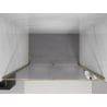 Mexen Exo drzwi prysznicowe uchylne 155 cm, transparent, złote - 819-155-000-50-00