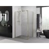 Mexen Exo kabina prysznicowa rozsuwana 95 x 80 cm, transparent, złota - 8151-095-080-50-00