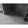 Mexen Kioto-X ścianka prysznicowa Walk-in 120 x 200 cm, transparent 10 mm, złota - 800-120-101-50-00-X
