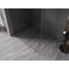 Mexen Kioto-X ścianka prysznicowa Walk-in 100 x 200 cm, transparent 10 mm, miedź szczotkowana - 800-100-101-65-00-X
