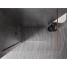 Mexen Kioto-X ścianka prysznicowa Walk-in 110 x 200 cm, transparent 10 mm, miedź szczotkowana - 800-110-101-65-00-X
