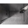 Mexen Kioto-X ścianka prysznicowa Walk-in 70 x 200 cm, transparent 10 mm, gun gray szczotkowany - 800-070-101-66-00-X