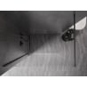 Mexen Kioto-X ścianka prysznicowa Walk-in 110 x 200 cm, transparent 10 mm, gun metal - 800-110-101-95-00-X