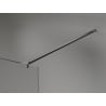 Mexen Kioto-X ścianka prysznicowa Walk-in 110 x 200 cm, transparent 10 mm, gun metal - 800-110-101-95-00-X
