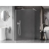 Mexen Kioto-X ścianka prysznicowa Walk-in 60 x 200 cm, szron 10 mm, biała - 800-060-101-20-30-X