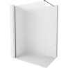 Mexen Kioto-X ścianka prysznicowa Walk-in 60 x 200 cm, szron 10 mm, gun gray szczotkowany - 800-060-101-66-30-X