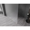 Mexen Kioto-X ścianka prysznicowa Walk-in 60 x 200 cm, szron 10 mm, gun metal - 800-060-101-95-30-X