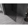 Mexen Kioto-X ścianka prysznicowa Walk-in 60 x 200 cm, grafit 10 mm, chrom - 800-060-101-01-40-X
