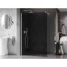 Mexen Kioto-X ścianka prysznicowa Walk-in 60 x 200 cm, grafit 10 mm, biała - 800-060-101-20-40-X