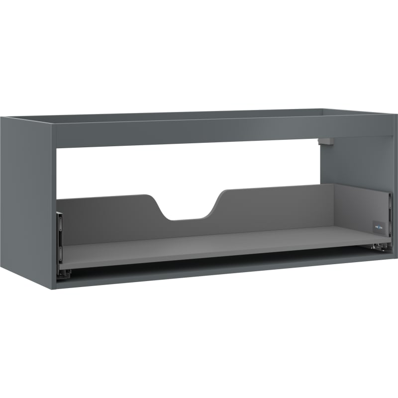 Mexen Box-A korpus szafki podumywalkowej 120 cm, 1 szuflada, grafit mat - 91AX0-1200-470-1-66