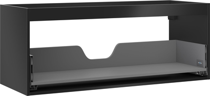 Mexen Box-A korpus szafki podumywalkowej 120 cm, 1 szuflada, czarny mat - 91AX0-1200-470-1-71