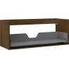 Mexen Box-A korpus szafki podumywalkowej 120 cm, 1 szuflada, orzech - 91AX0-1200-470-1-86