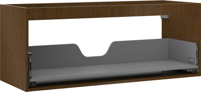 Mexen Box-A korpus szafki podumywalkowej 120 cm, 1 szuflada, orzech - 91AX0-1200-470-1-86