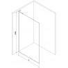 Mexen Kioto-X L ścianka prysznicowa Walk-in 110 x 200 cm, transparent 10 mm, biała - 800-110-107-20-00-X