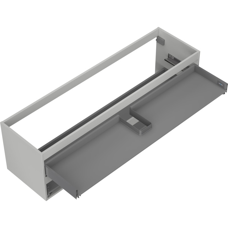 Mexen Box-A korpus szafki podumywalkowej 160 cm, 2 szuflady, szary mat - 91AX0-1600-470-2-62