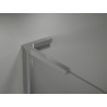 Mexen Kioto-X L ścianka prysznicowa Walk-in 50 x 200 cm, transparent 10 mm, chrom - 800-050-107-01-00-X
