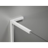 Mexen Kioto-X L ścianka prysznicowa Walk-in 60 x 200 cm, transparent 10 mm, biała - 800-060-107-20-00-X