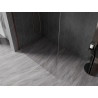 Mexen Kioto-X L ścianka prysznicowa Walk-in 80 x 200 cm, transparent 10 mm, różowe złoto - 800-080-107-60-00-X