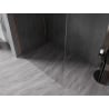 Mexen Kioto-X L ścianka prysznicowa Walk-in 60 x 200 cm, transparent 10 mm, miedź szczotkowana - 800-060-107-65-00-X