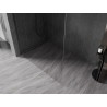 Mexen Kioto-X L ścianka prysznicowa Walk-in 50 x 200 cm, transparent 10 mm, gun gray szczotkowany - 800-050-107-66-00-X