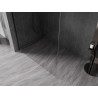 Mexen Kioto-X L ścianka prysznicowa Walk-in 70 x 200 cm, transparent 10 mm, czarna - 800-070-107-70-00-X
