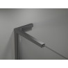 Mexen Kioto-X L ścianka prysznicowa Walk-in 80 x 200 cm, transparent 10 mm, gun metal - 800-080-107-95-00-X