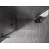 Mexen Kioto-X L ścianka prysznicowa Walk-in 90 x 200 cm, transparent 10 mm, gun metal - 800-090-107-95-00-X