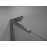 Mexen Kioto-X L ścianka prysznicowa Walk-in 100 x 200 cm, transparent 10 mm, gun metal - 800-100-107-95-00-X