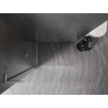 Mexen Kioto-X L ścianka prysznicowa Walk-in 80 x 200 cm, transparent 10 mm, nikiel szczotkowany - 800-080-107-97-00-X
