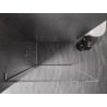 Mexen Kioto-F L ścianka prysznicowa Walk-in z ramką 80 x 202 cm, transparent 8 mm, chrom - 800-080-174-01-00