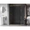 Mexen Kioto-F L ścianka prysznicowa Walk-in z ramką 55 x 202 cm, transparent 8 mm, złota - 800-055-174-50-00