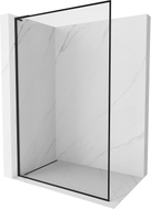 Mexen Kioto-F L ścianka prysznicowa Walk-in z ramką 65 x 202 cm, transparent 8 mm, czarna - 800-065-174-70-00