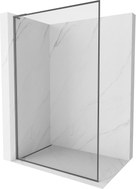 Mexen Kioto-F L ścianka prysznicowa Walk-in z ramką 50 x 202 cm, transparent 8 mm, gun metal - 800-050-174-95-00